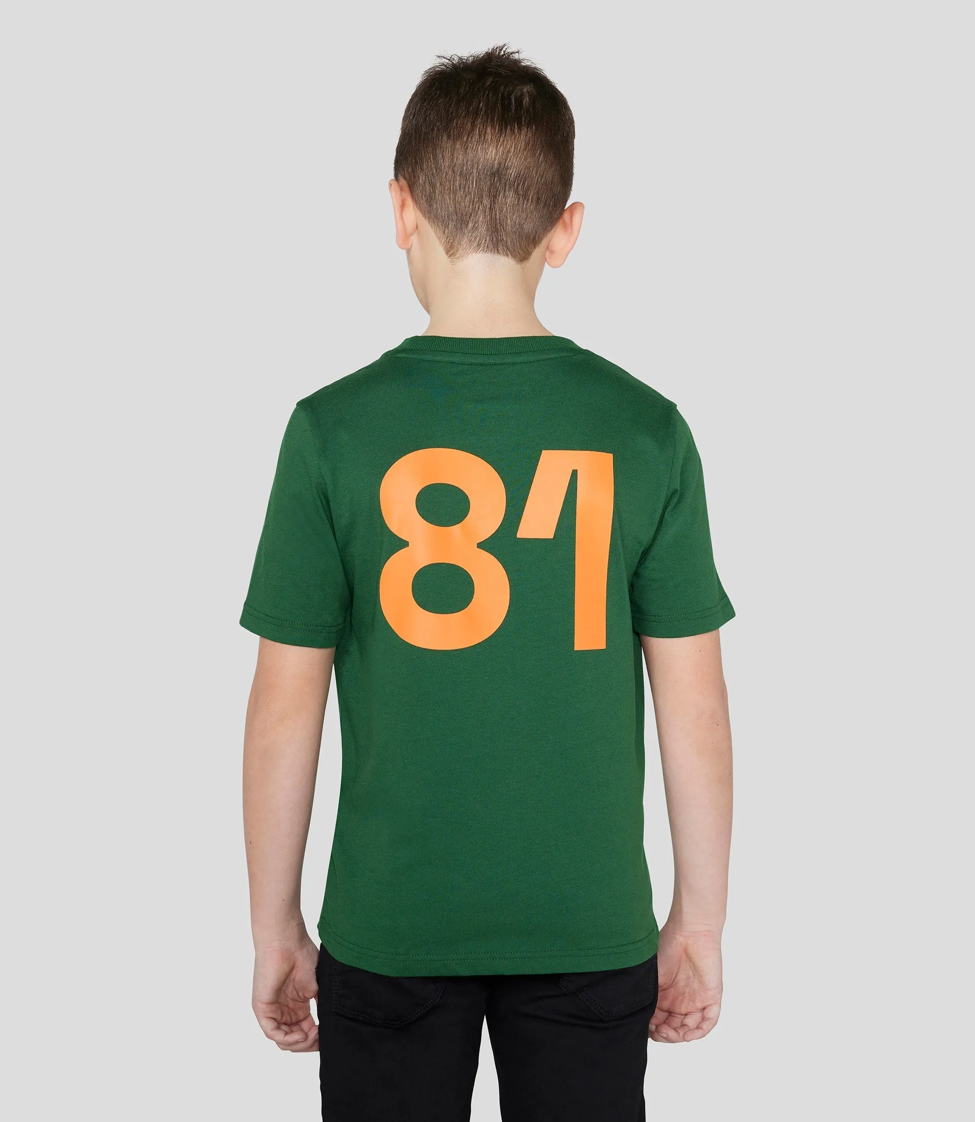 MCLAREN JUNIOR OSCAR PIASTRI AUSTRALIË T-SHIRT - GROEN