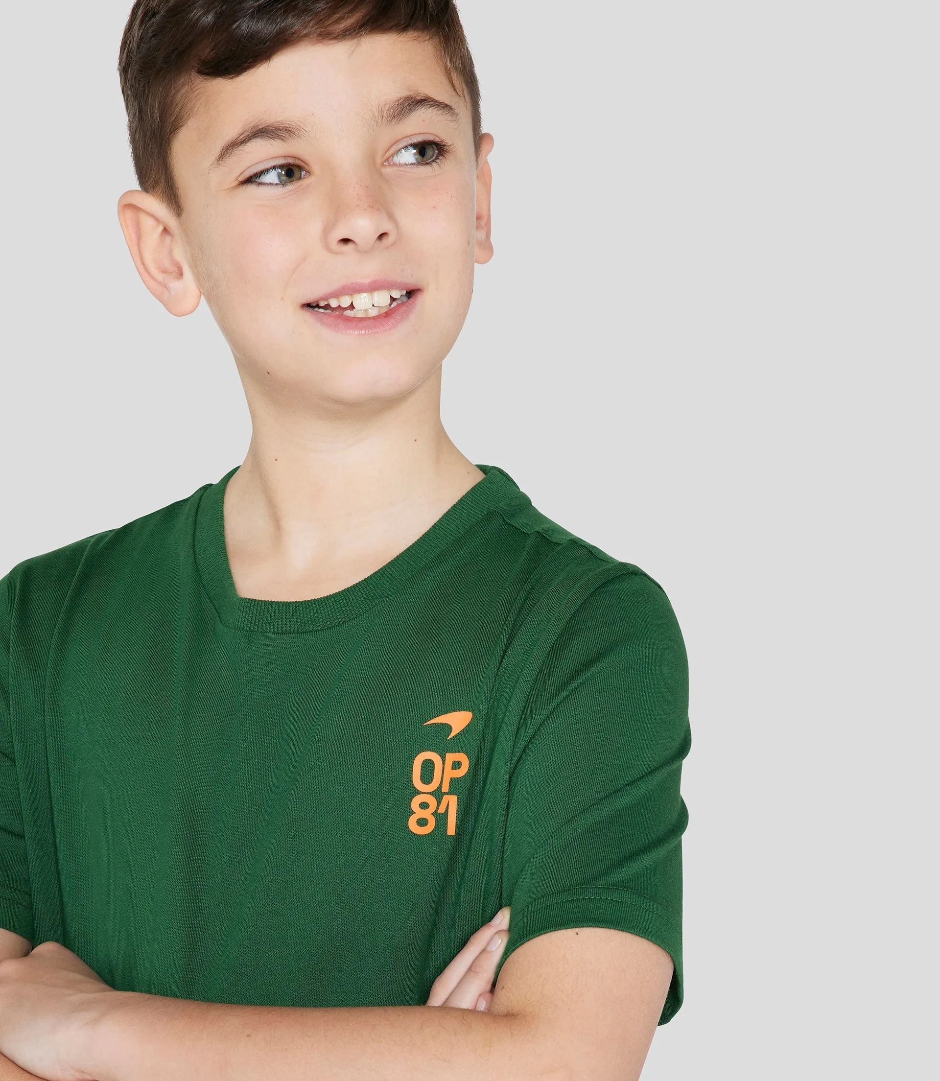 MCLAREN JUNIOR OSCAR PIASTRI AUSTRALIË T-SHIRT - GROEN