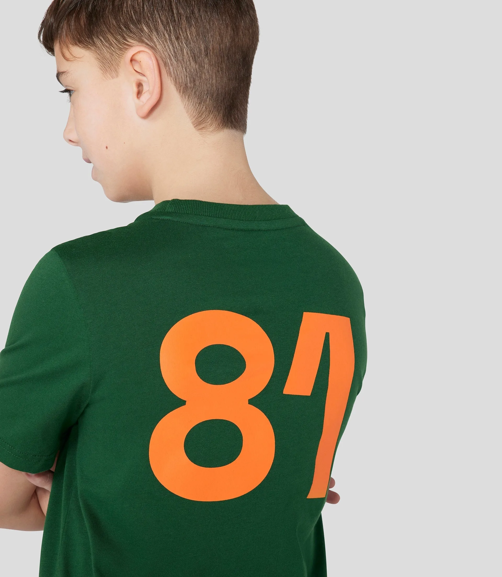 MCLAREN JUNIOR OSCAR PIASTRI AUSTRALIË T-SHIRT - GROEN