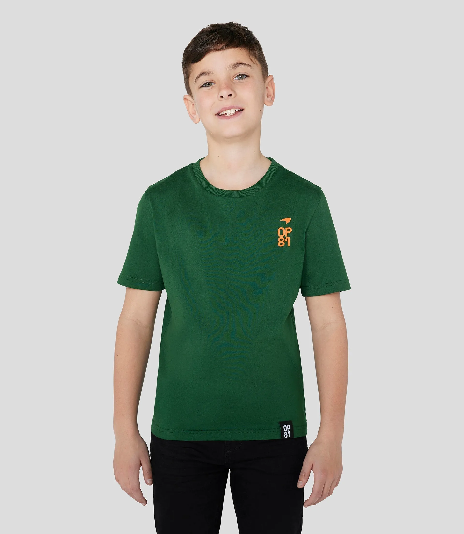 MCLAREN JUNIOR OSCAR PIASTRI AUSTRALIË T-SHIRT - GROEN