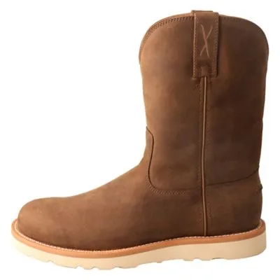 Men's 10" Pull On Wedge Sole Boot