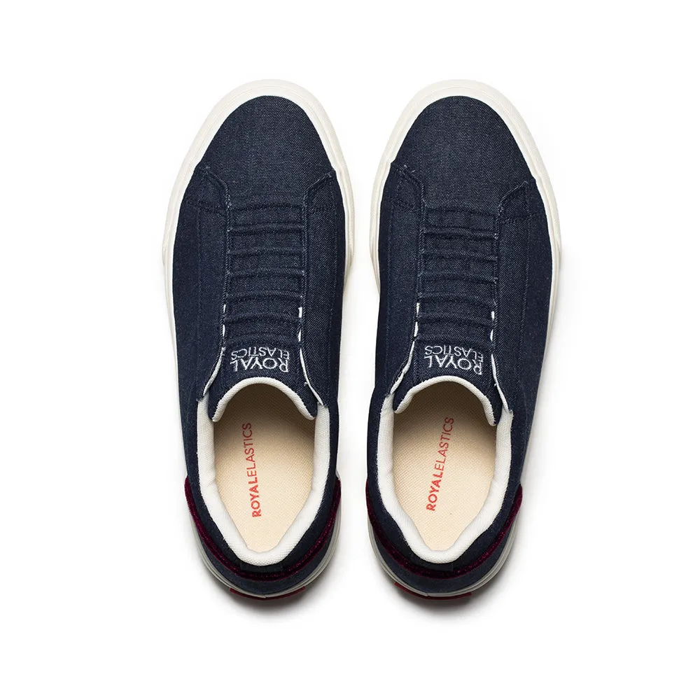 Men's Cruiser Navy Blue Nylon Low Tops 00603-556