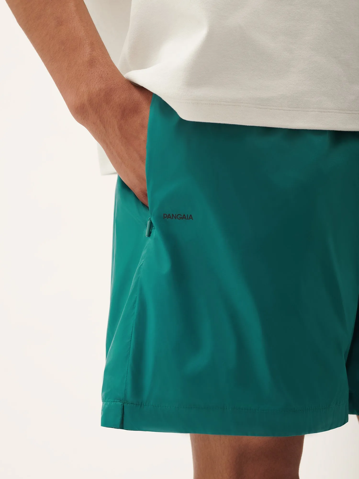 Mens DNA Recycled Nylon Shorts—scarab teal