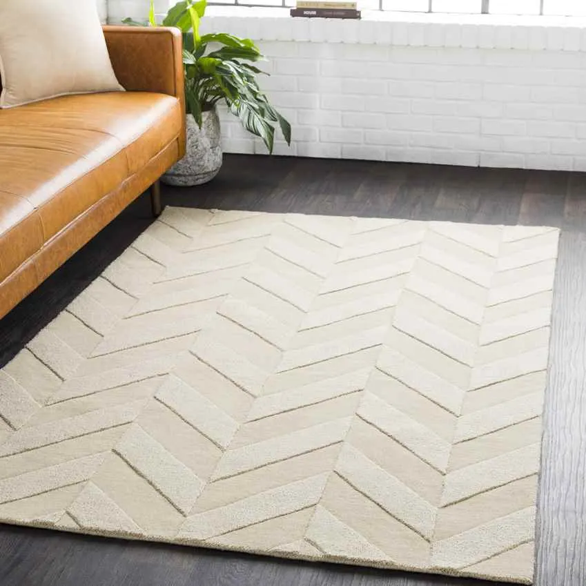 Menton Solid and Border Area Rug Carpet for Living Room Bedroom or Kitchen