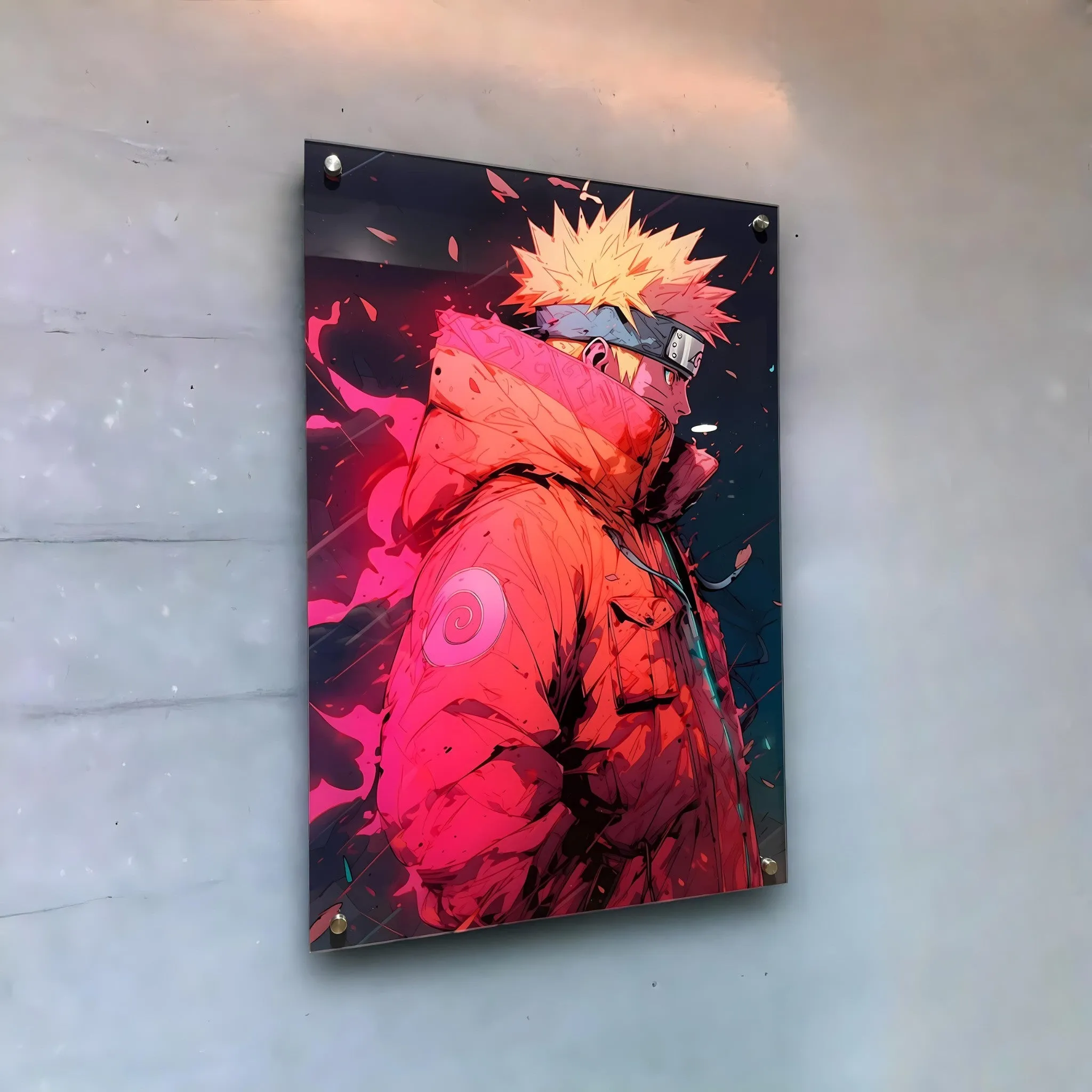 Naruto (The Drip Hokage) Acrylic Wall Art