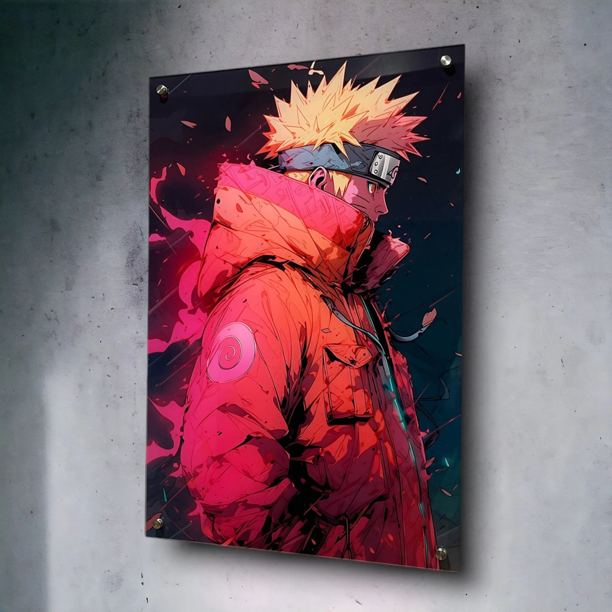 Naruto (The Drip Hokage) Acrylic Wall Art