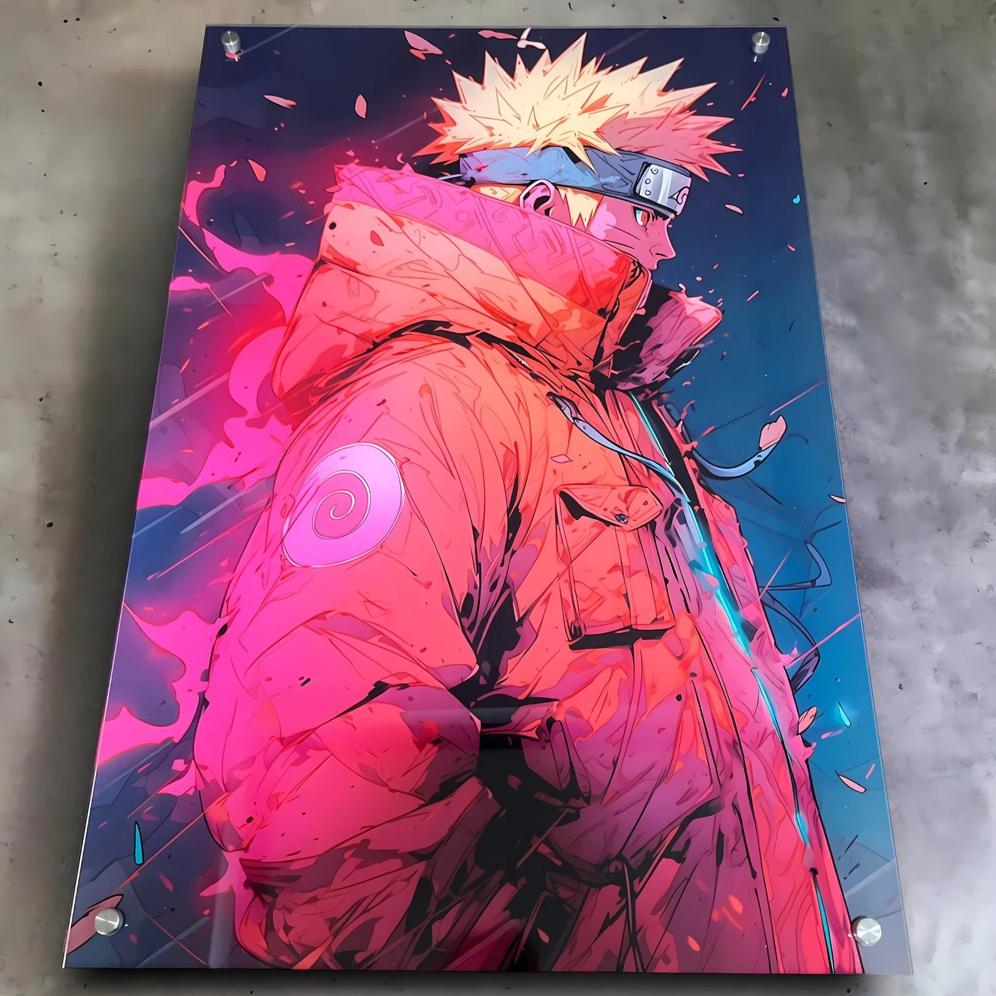 Naruto (The Drip Hokage) Acrylic Wall Art