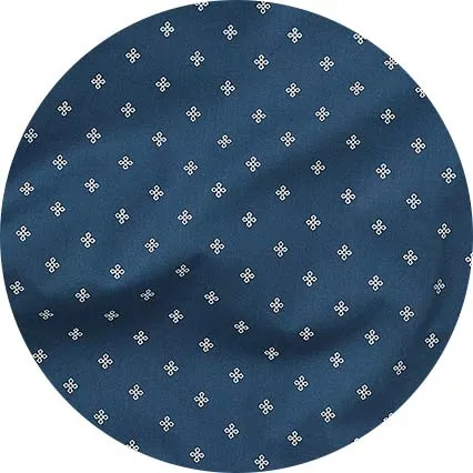 Navy Fleur-De-Lys Lounge Pants