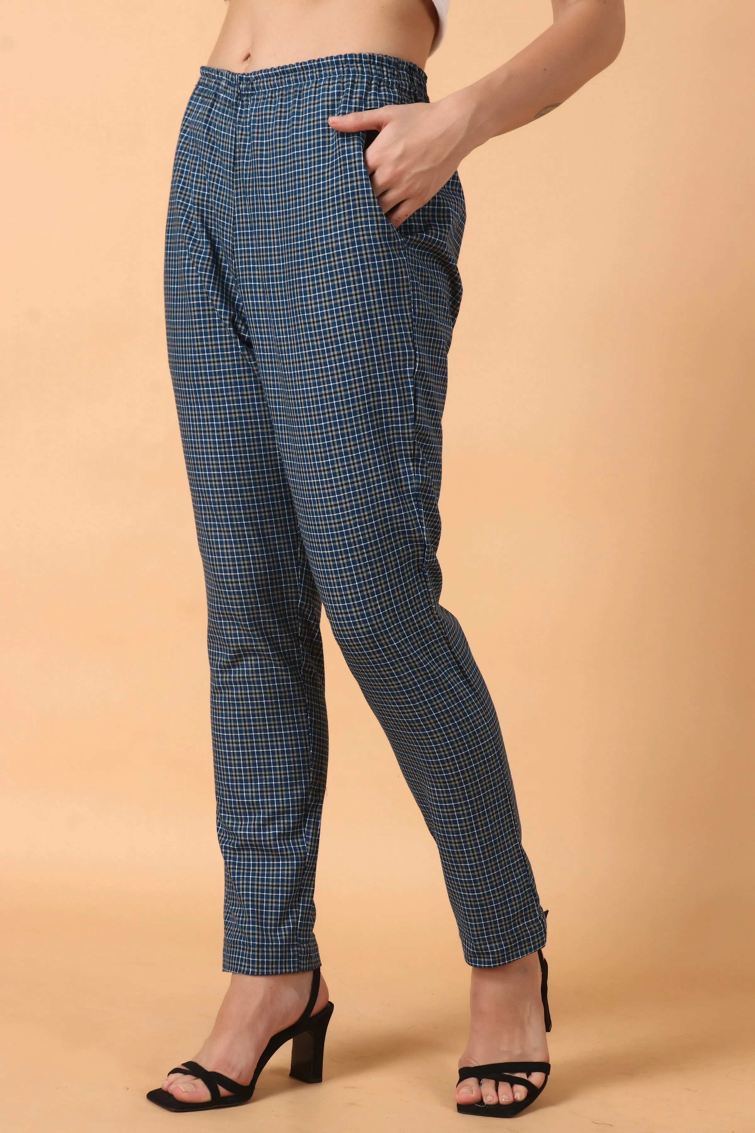 Navy Woollen Pajama