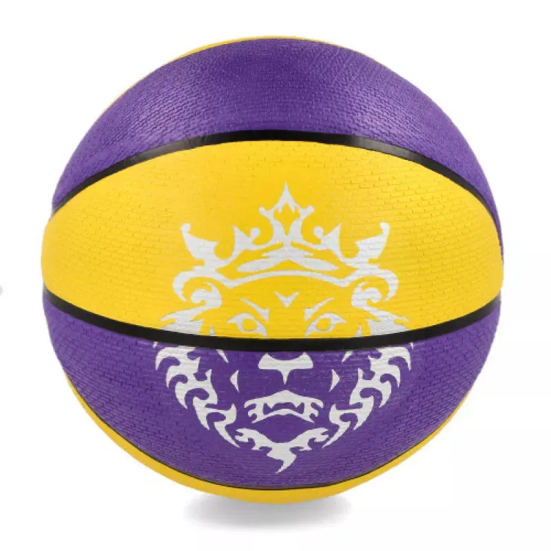 NIKE LEBRON PLAYGROUND PURPLE/AMARILLO BASKETBALL