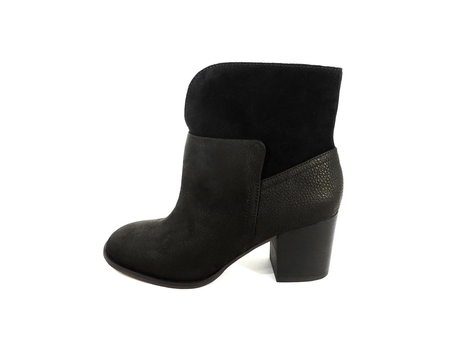 NINE WEST : Dale Nubuck Boot - BK/BK