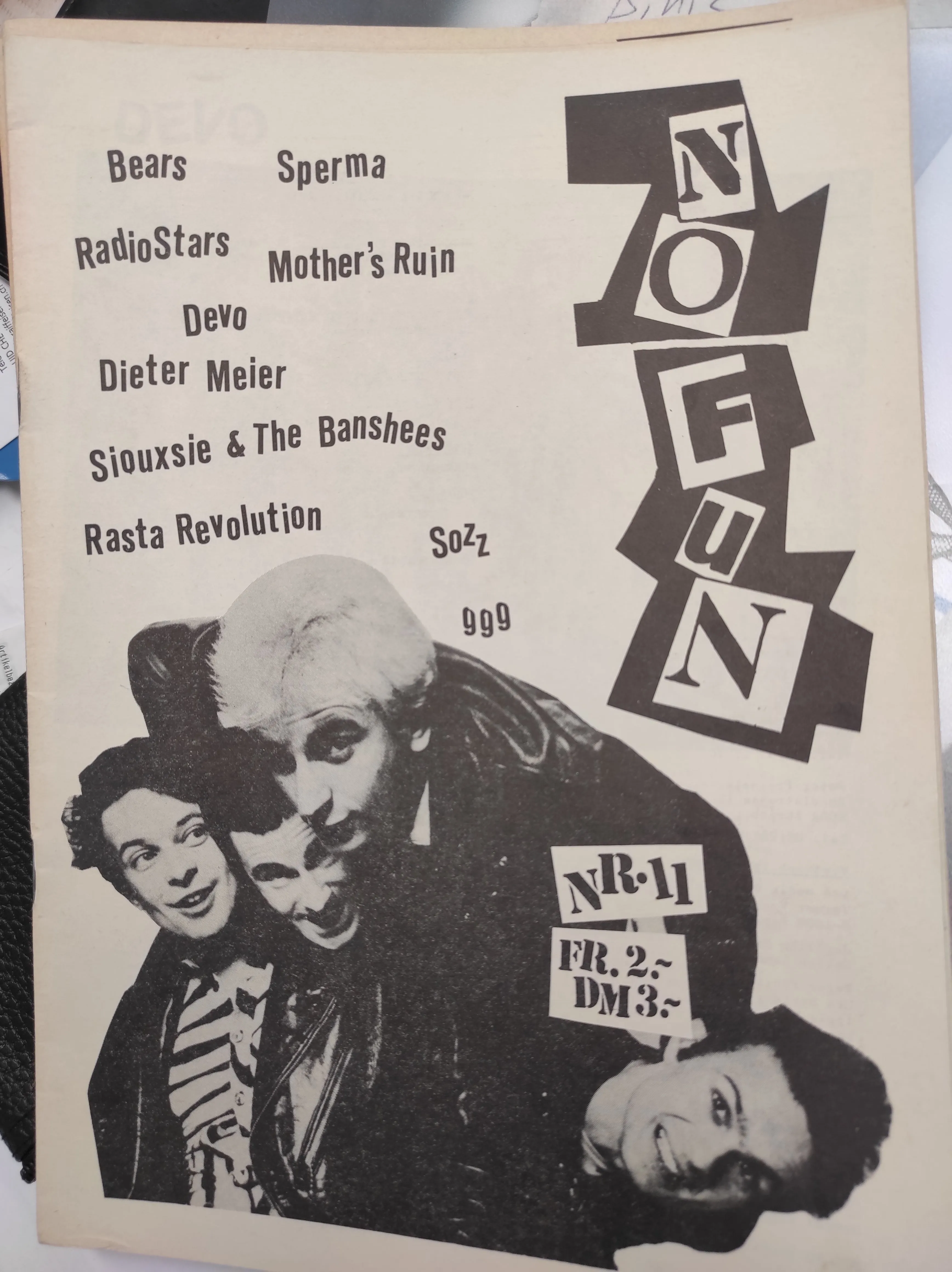 NO FUN - Swiss Punk Fanzine 1977-80