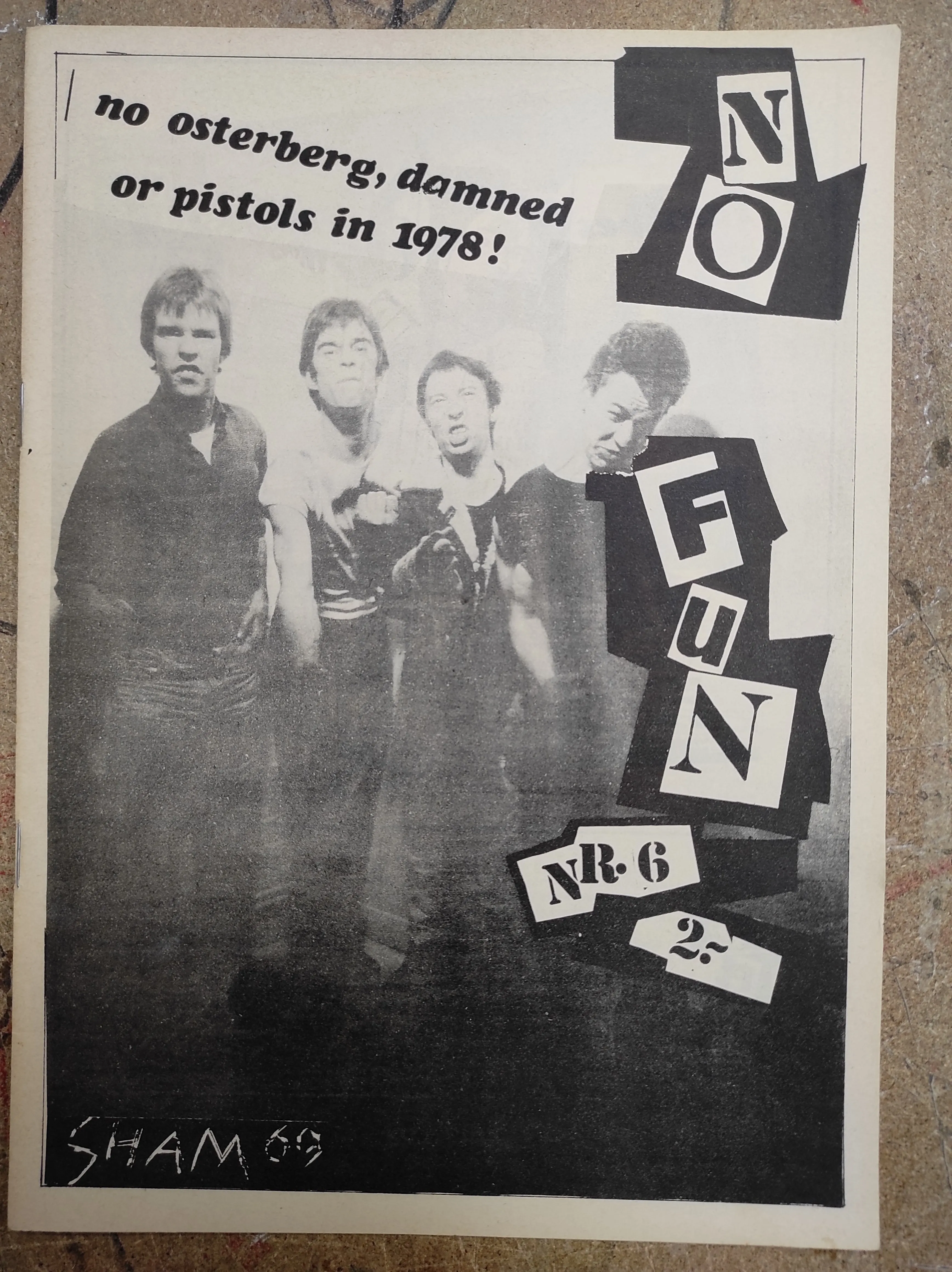 NO FUN - Swiss Punk Fanzine 1977-80