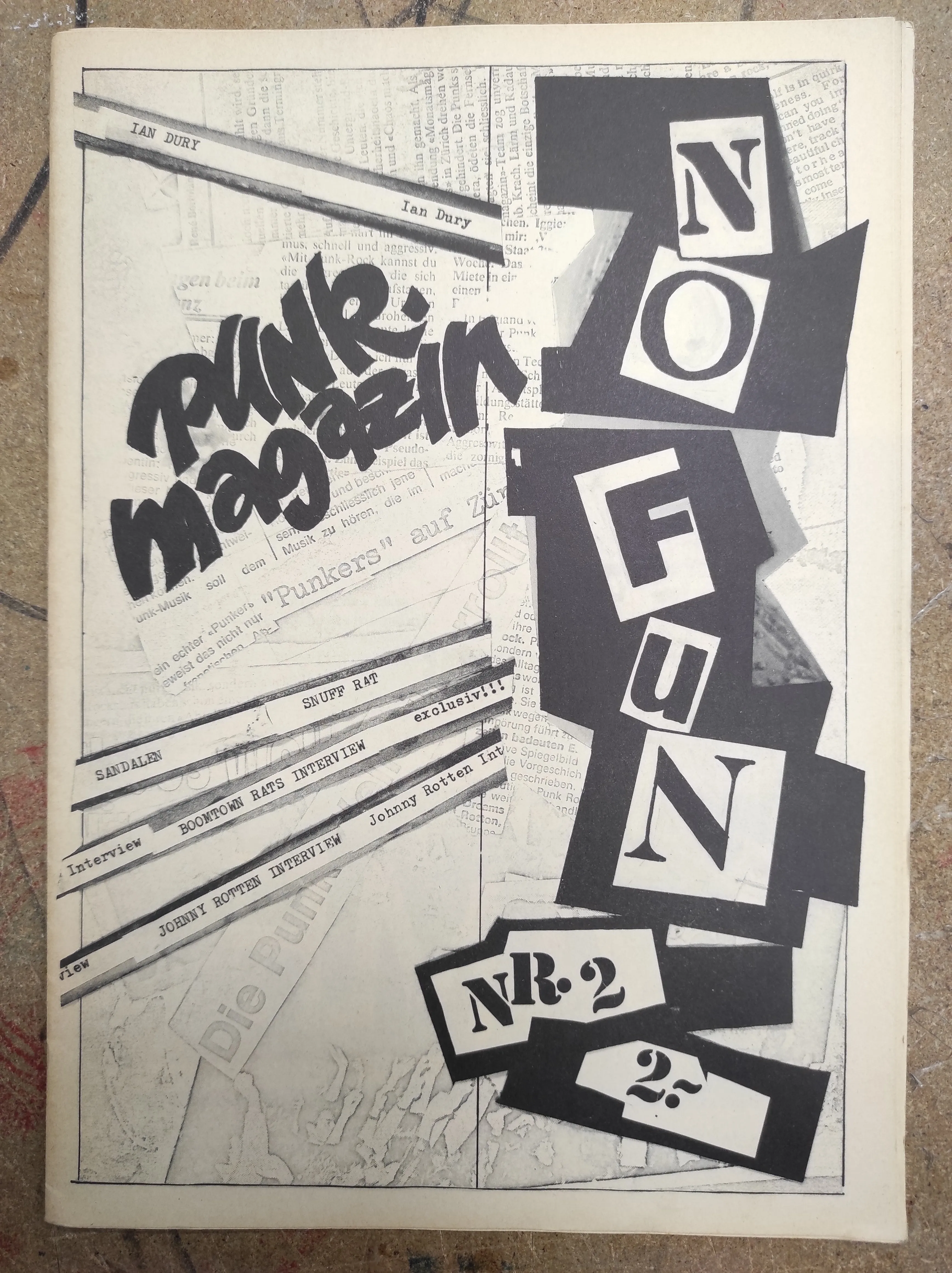 NO FUN - Swiss Punk Fanzine 1977-80