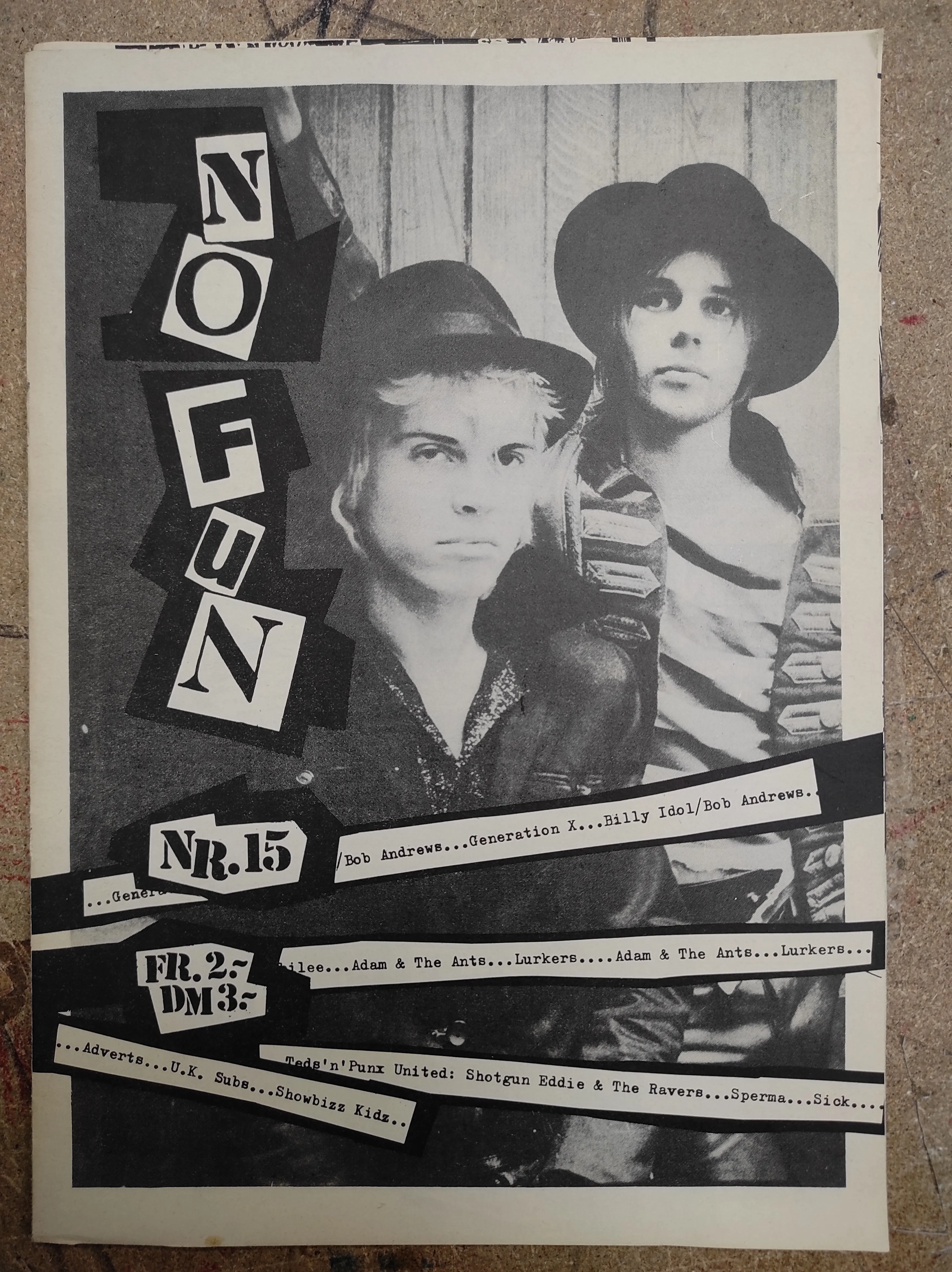 NO FUN - Swiss Punk Fanzine 1977-80