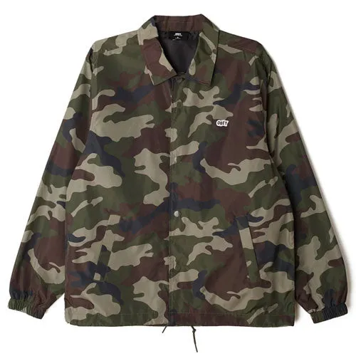 Obey Women Core Coaches Jacket - Field Camo