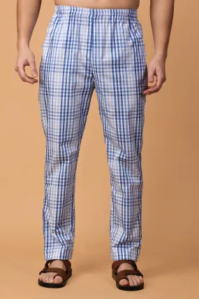 Ocean Checked Comfort Cotton Pajama