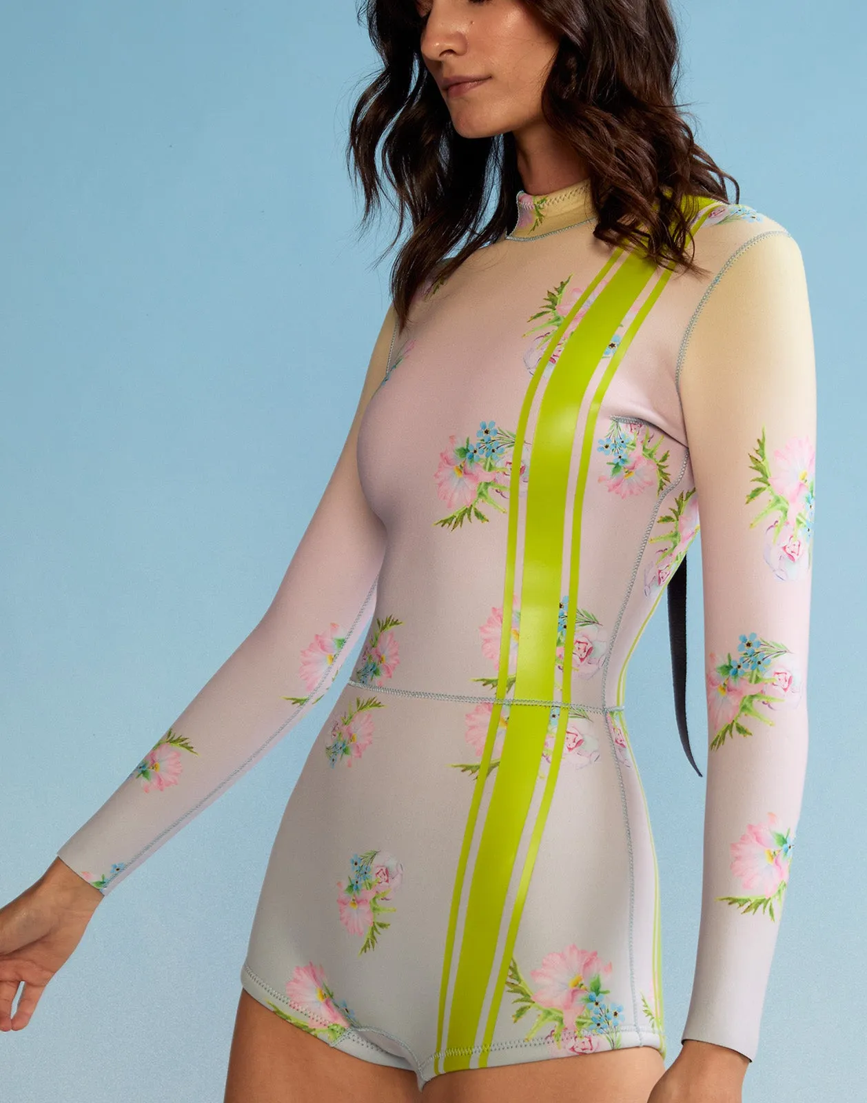 Ombre Floral Wetsuit