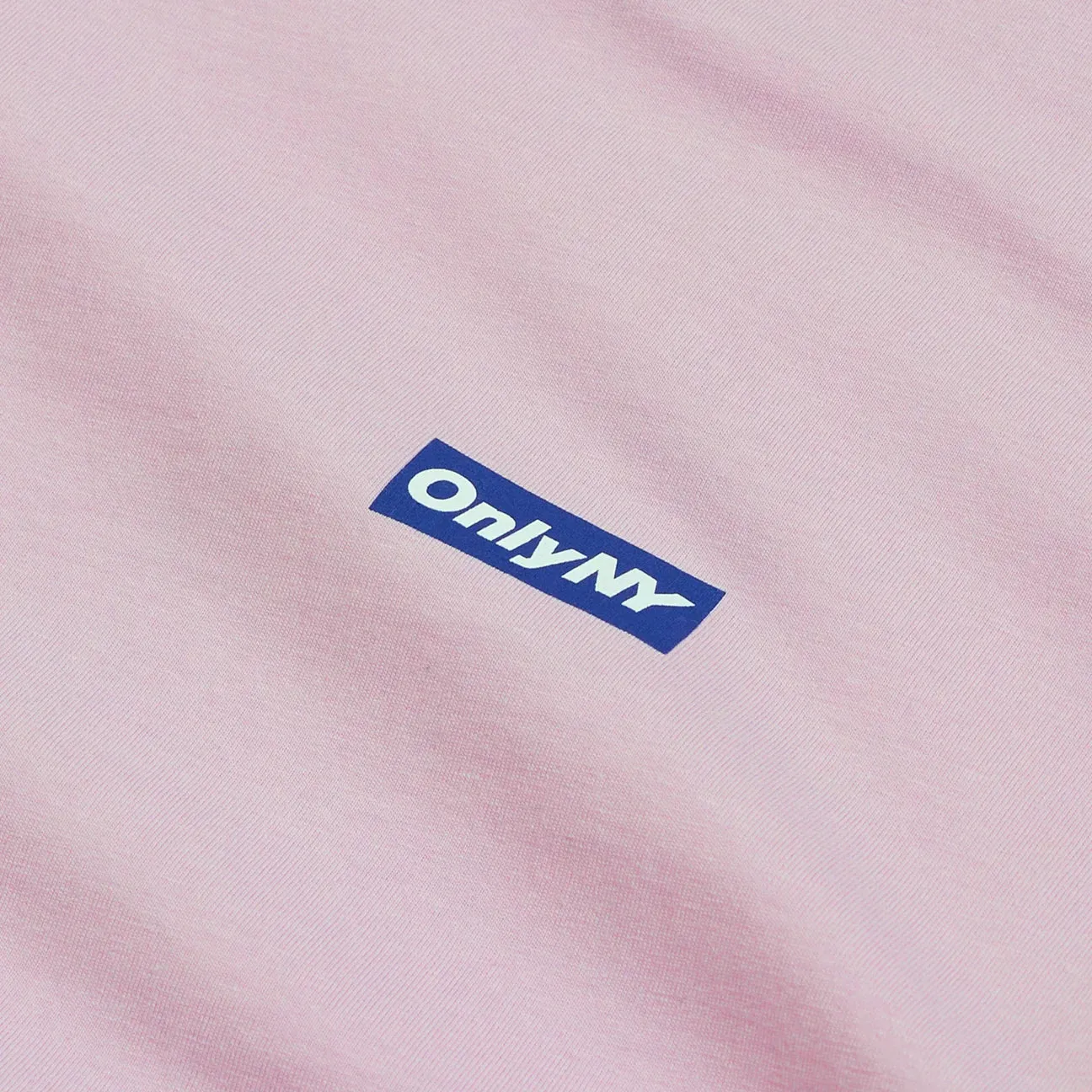 Only NY Block Logo T-Shirt - Faded Purple