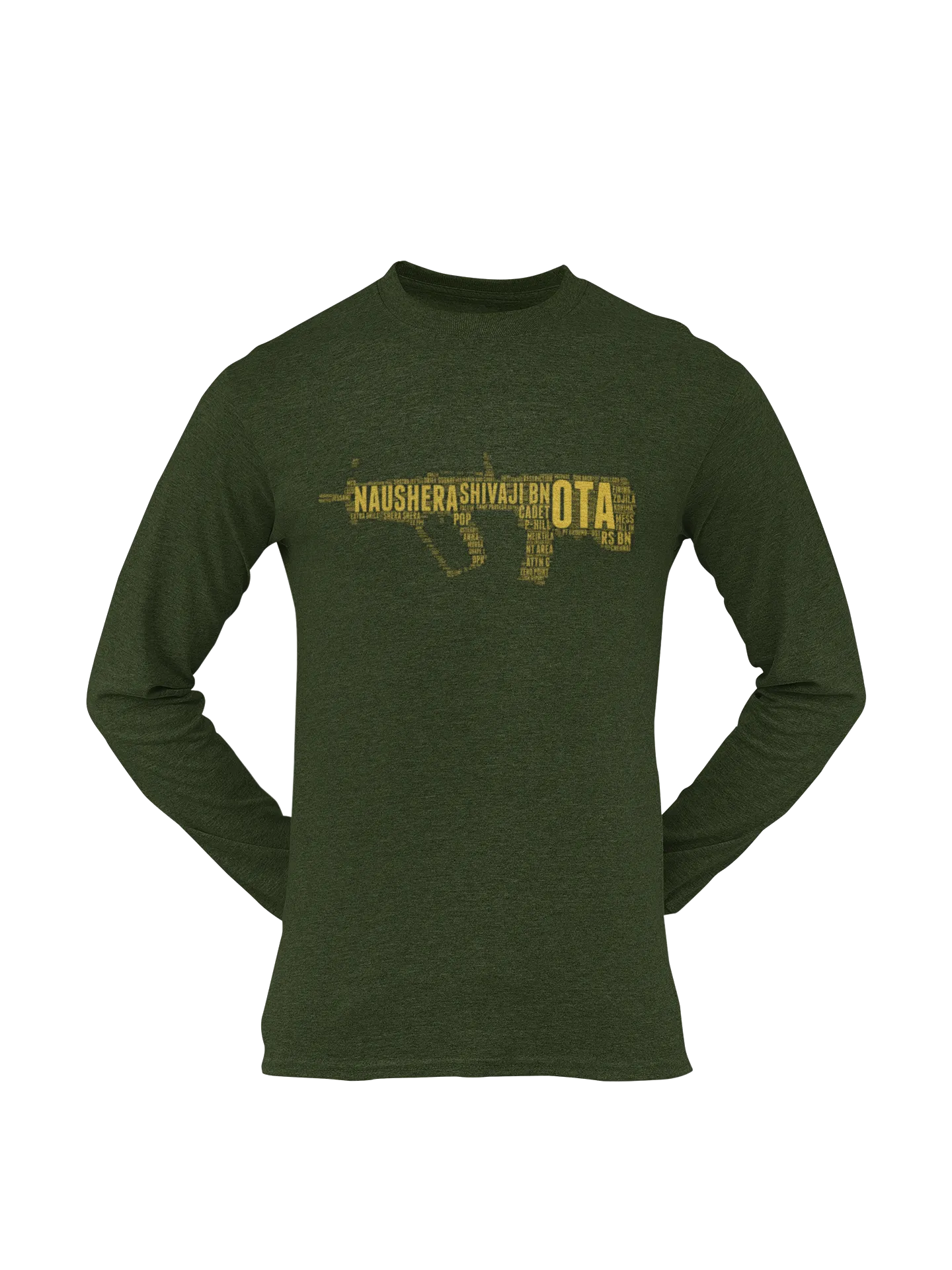 OTA T-shirt - Word Cloud Naushera - Tavor (Men)