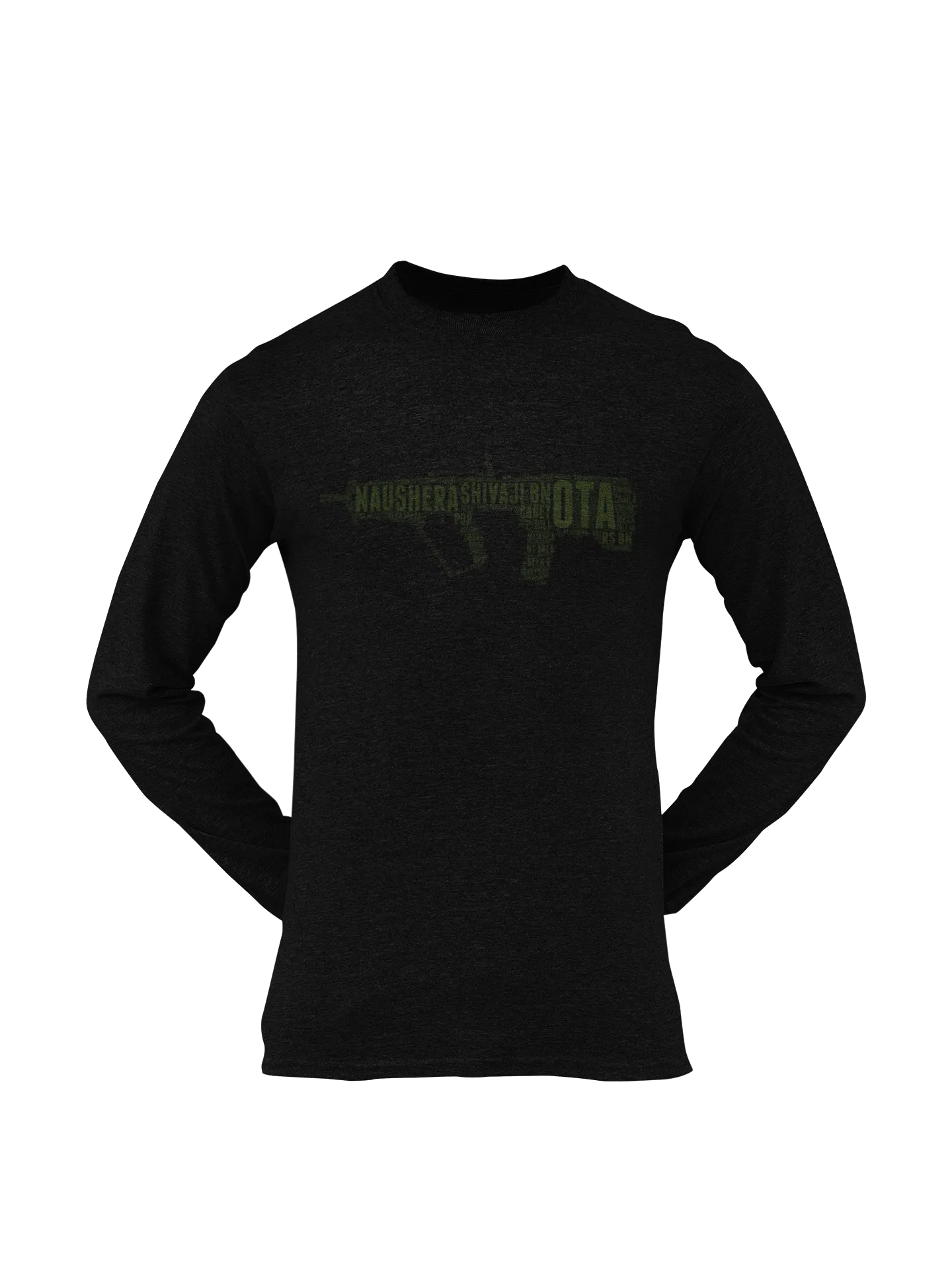 OTA T-shirt - Word Cloud Naushera - Tavor (Men)