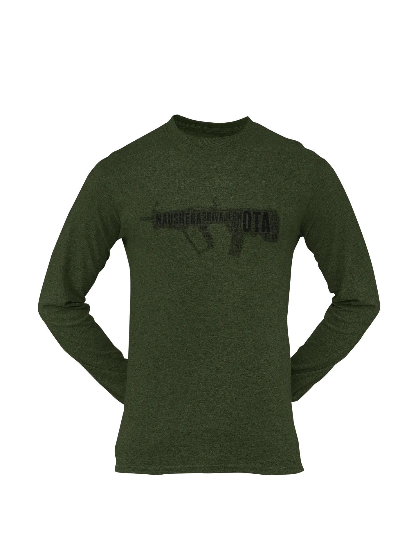 OTA T-shirt - Word Cloud Naushera - Tavor (Men)