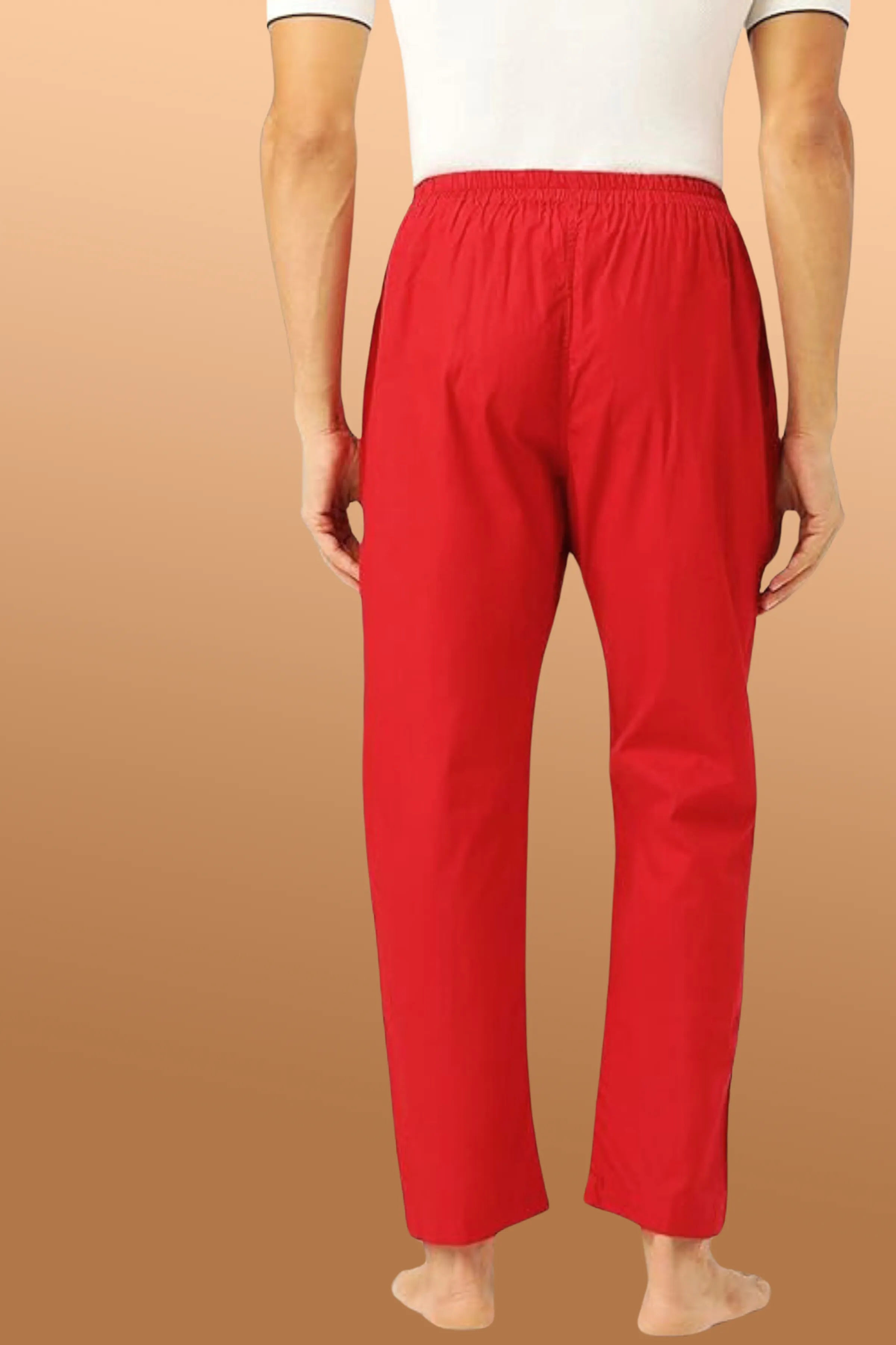 Pale Red Cotton Pajama