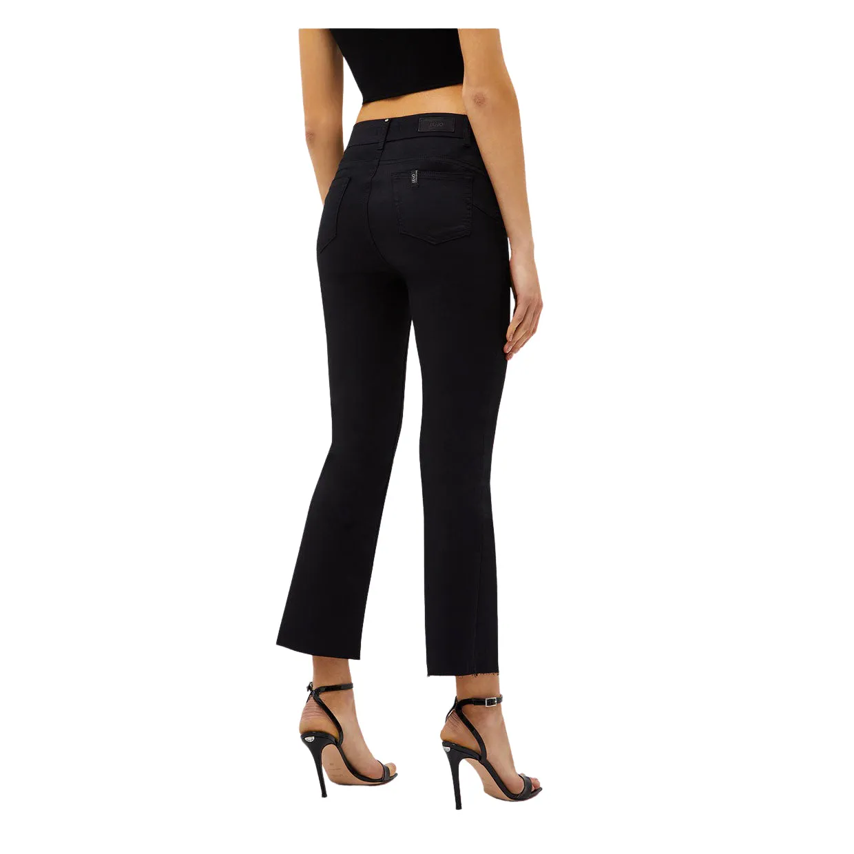 Pantaloni Donna Liu-Jo Bottom Up Nero