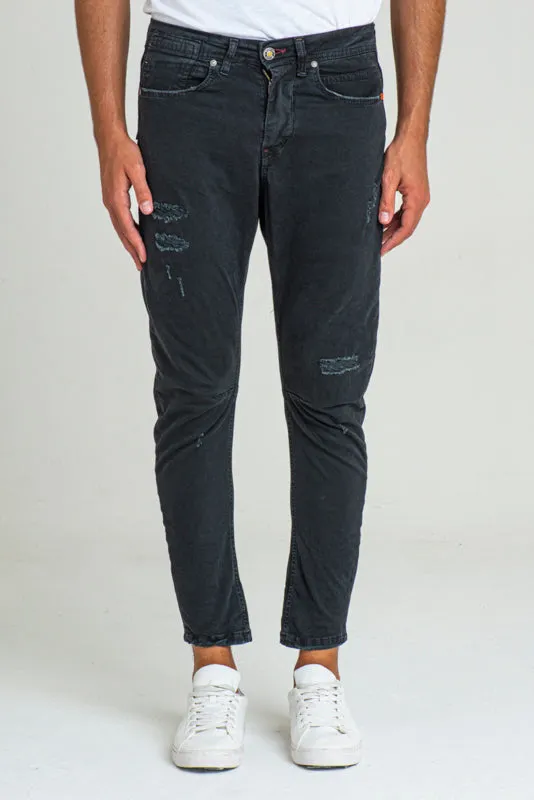 Pantaloni in cotone tapered Kron AM3 FW22/23