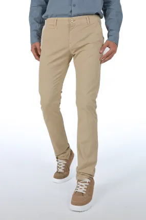 Pantaloni slim Kinos Beige SS24