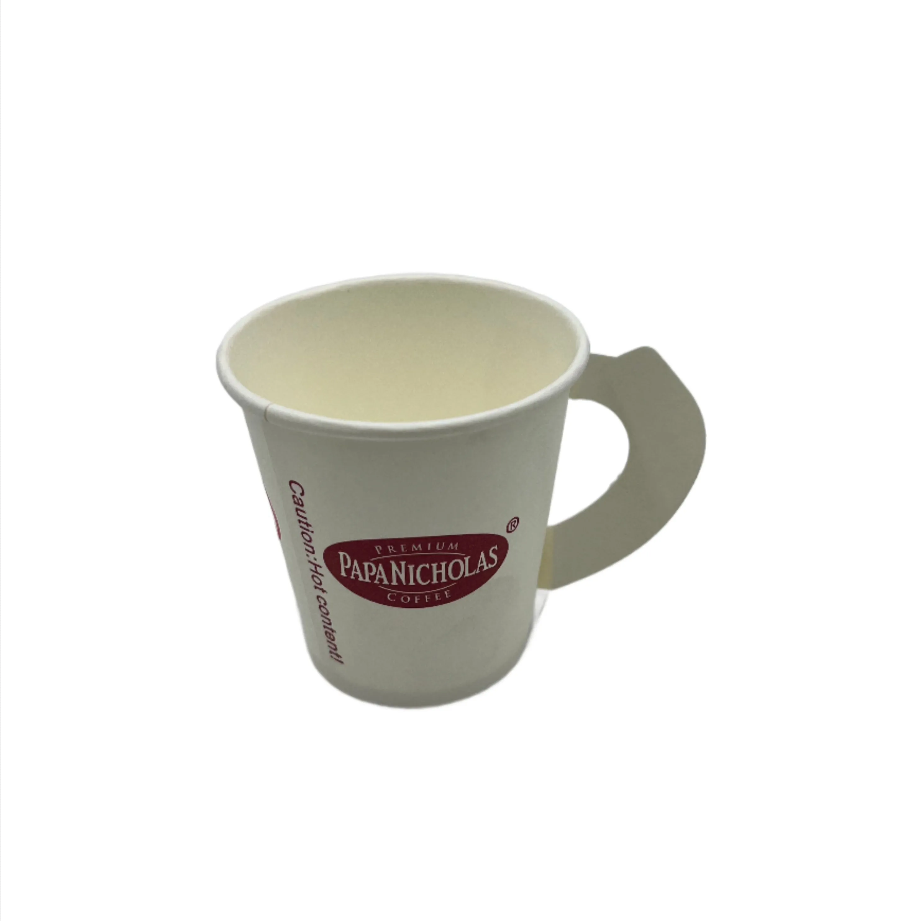 Paper Cups with Handles. 4 oz.  Case of 1000