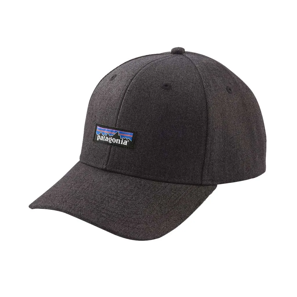 PATAGONIA GORRA TIN SHED HAT P-6  LOGO INK BLACK