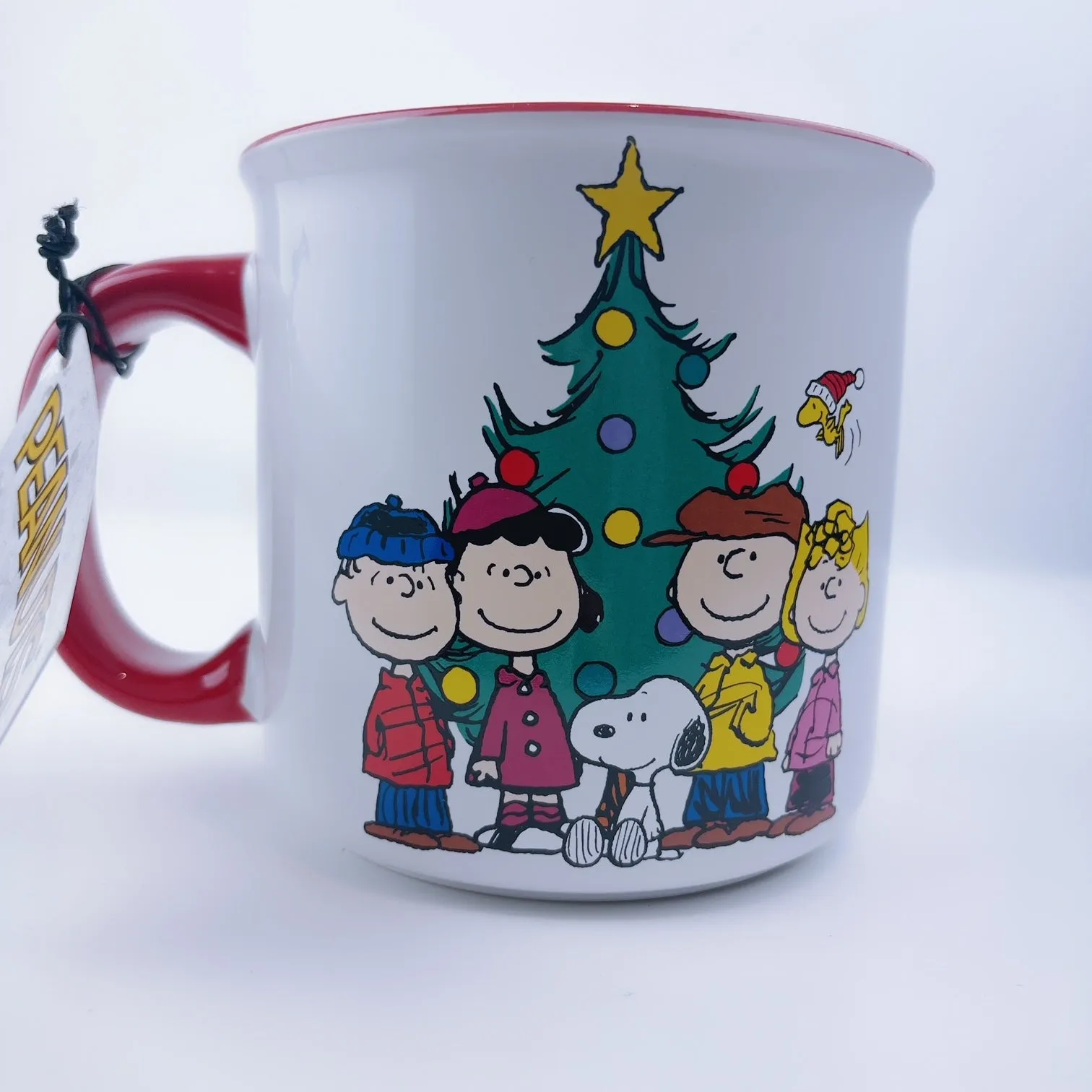 Peanuts Large Charlie Brown Snoopy Merry Christmas Mug