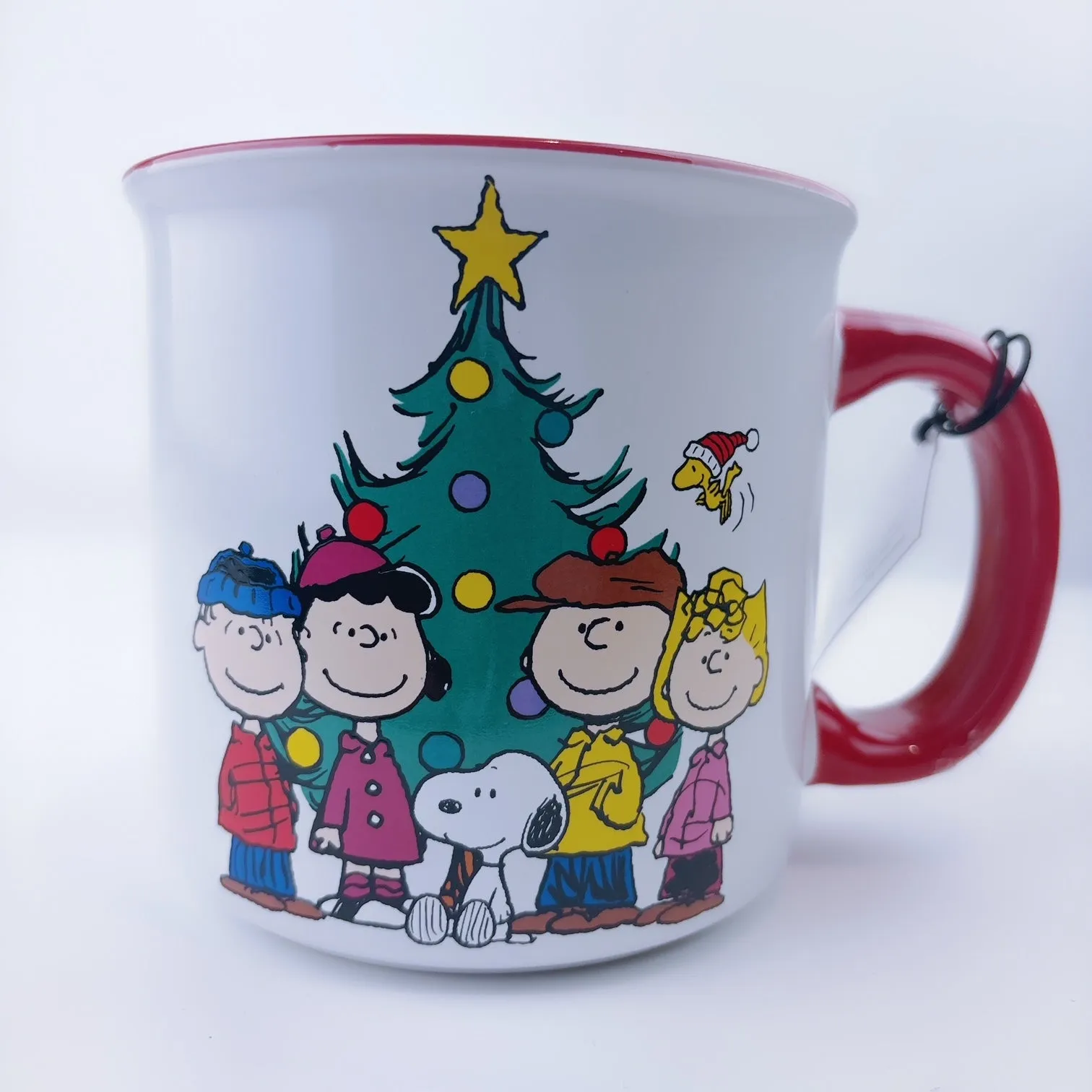 Peanuts Large Charlie Brown Snoopy Merry Christmas Mug