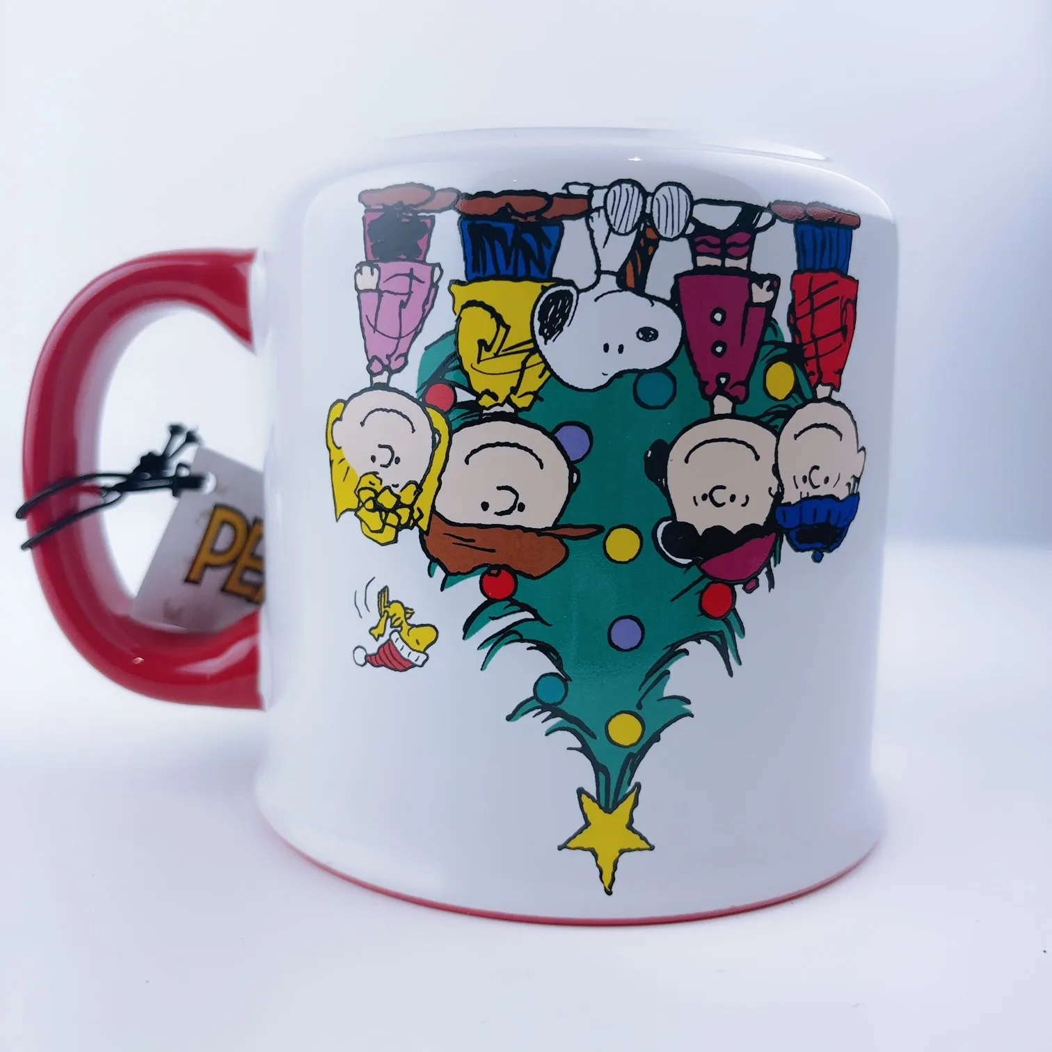 Peanuts Large Charlie Brown Snoopy Merry Christmas Mug