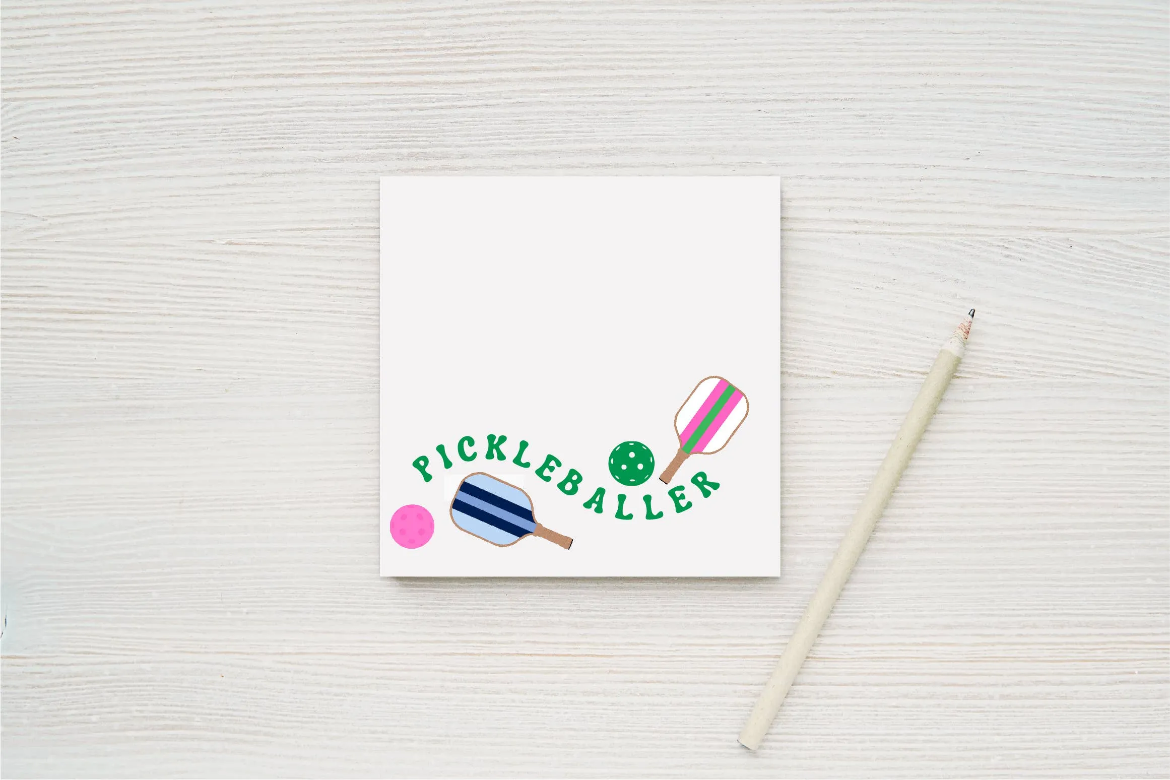 Pickle Ball Notepad