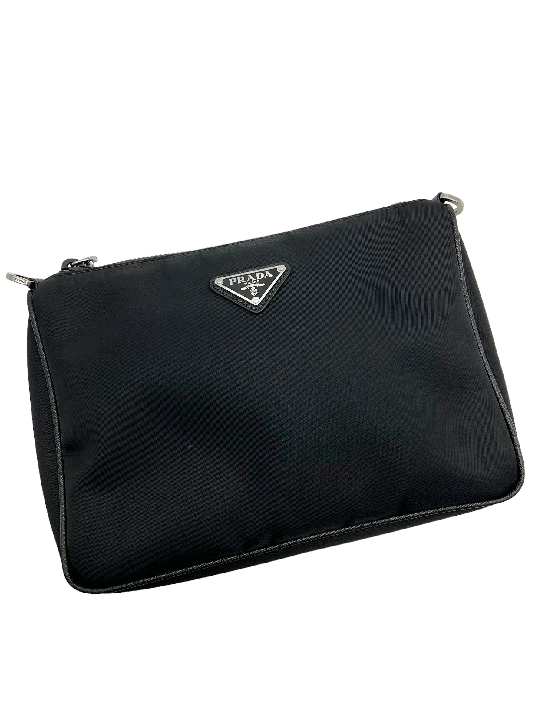 Prada Black Re-Nylon Shoulder Bag