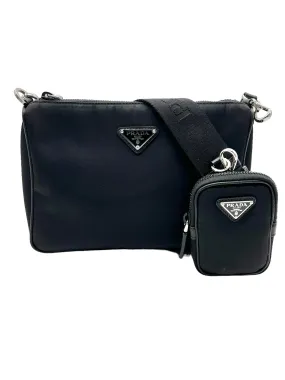 Prada Black Re-Nylon Shoulder Bag