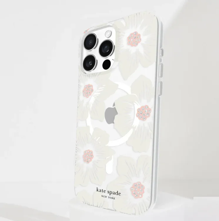 Protective Hardshell Floral MagSafe Case for iPhone 16 Series