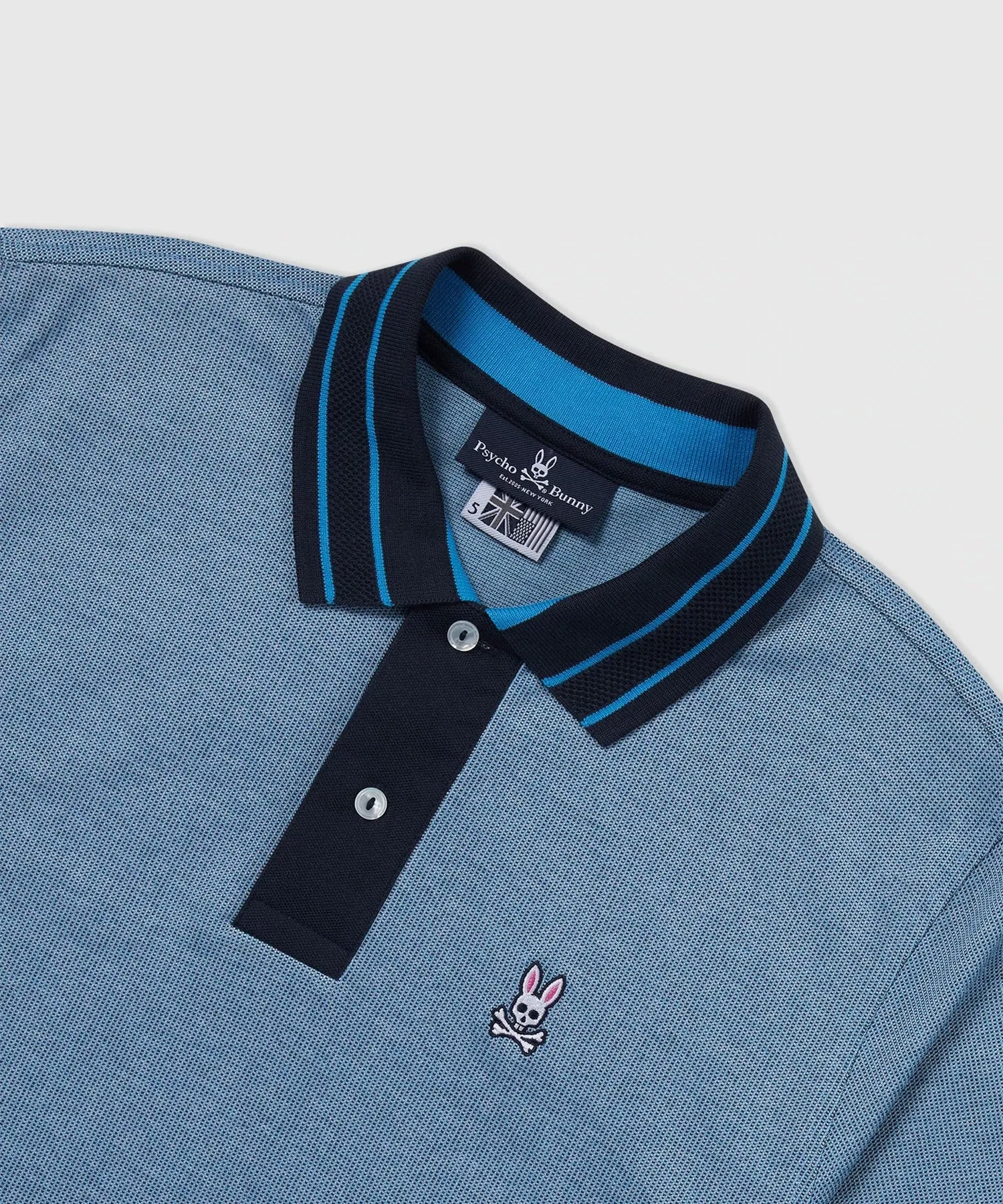 Psycho Bunny Milton Polo - Seaport Blue