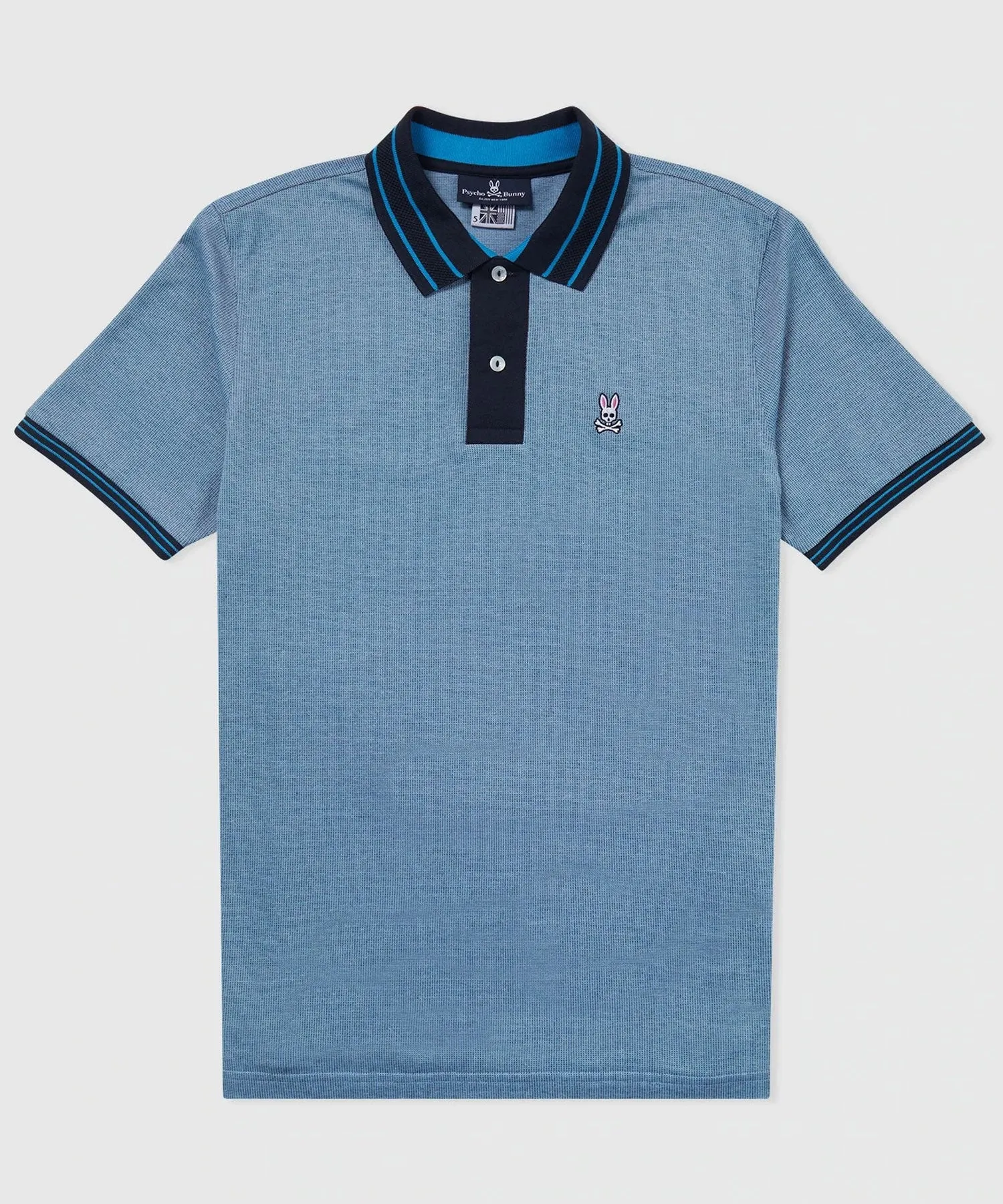 Psycho Bunny Milton Polo - Seaport Blue