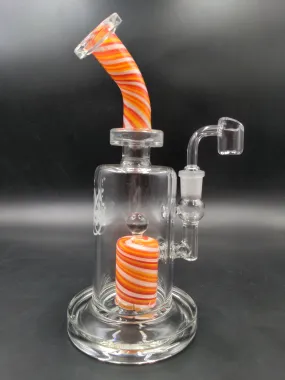 Pulsar Candy Swirl Oil Rig - 9.25 | 14mm