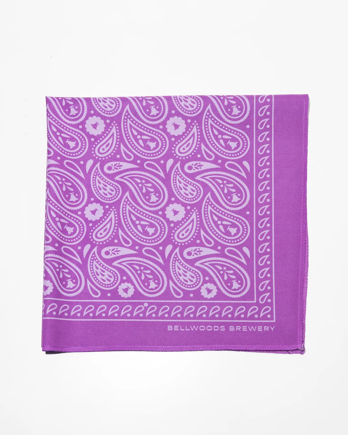 Purple Paisley Bandana