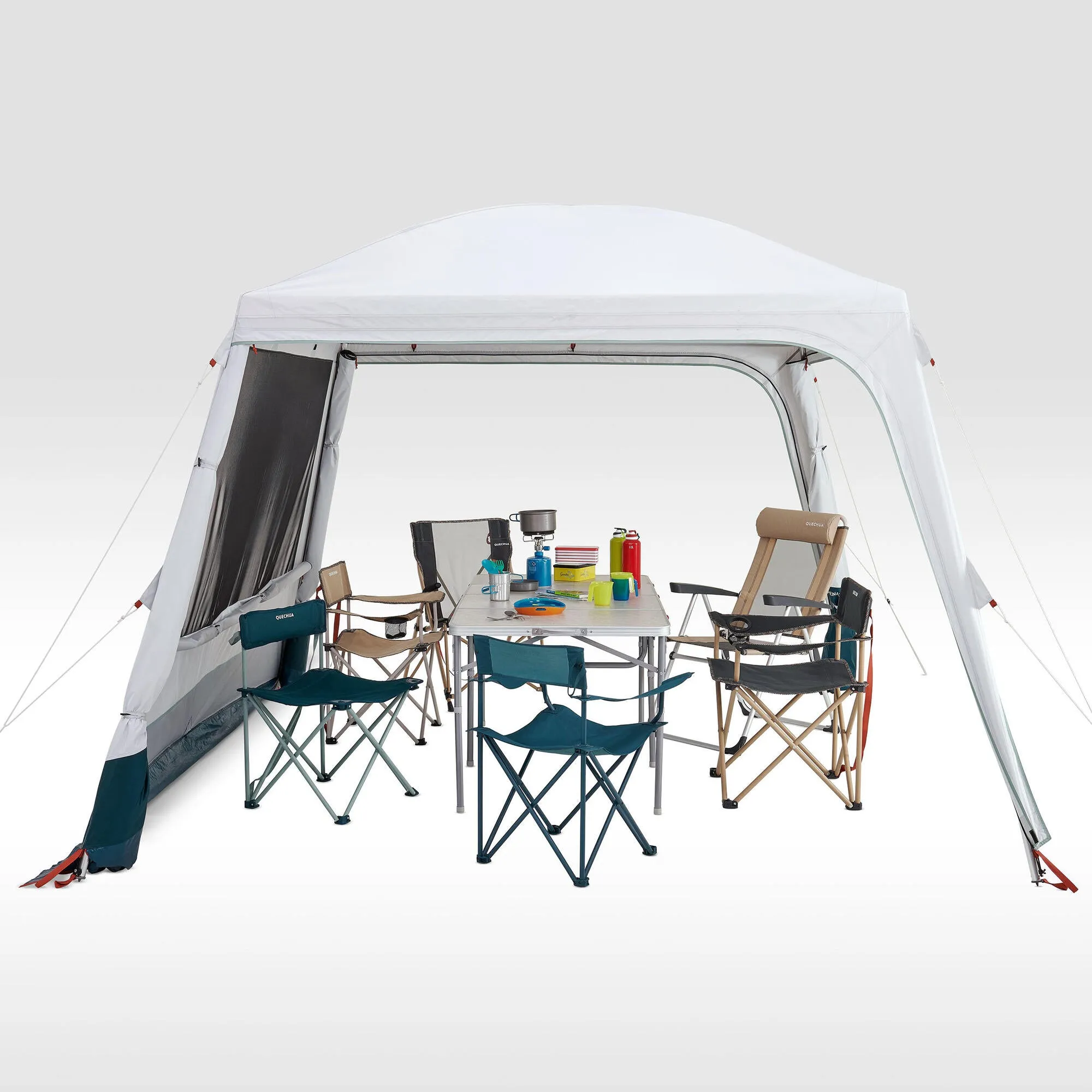 Quechua Fresh Base Living Area Camping Shelter 10 Person