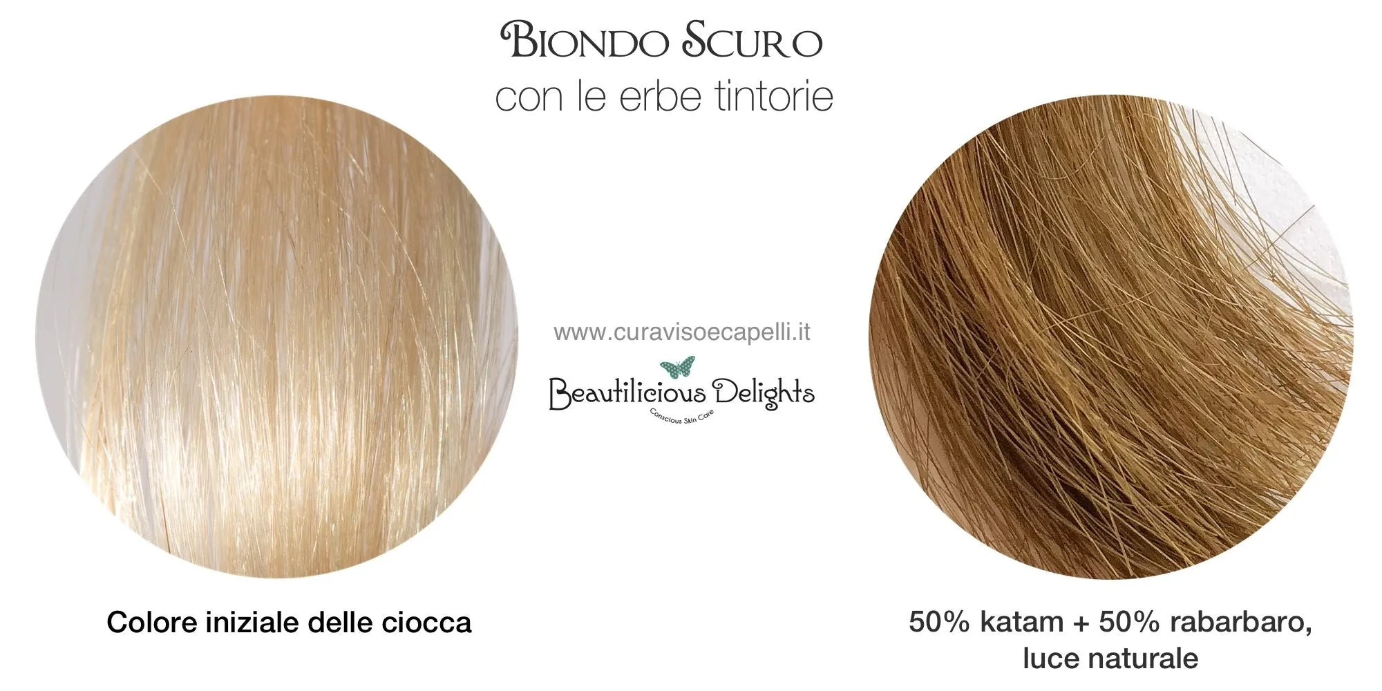 Rabarbaro - Riflessante Naturale Capelli Biondi e Chiari Cosmos Natural