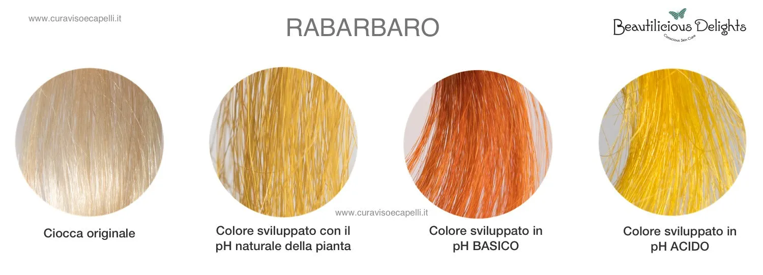 Rabarbaro - Riflessante Naturale Capelli Biondi e Chiari Cosmos Natural