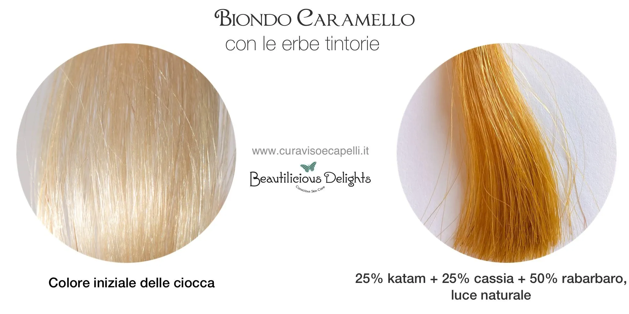 Rabarbaro - Riflessante Naturale Capelli Biondi e Chiari Cosmos Natural