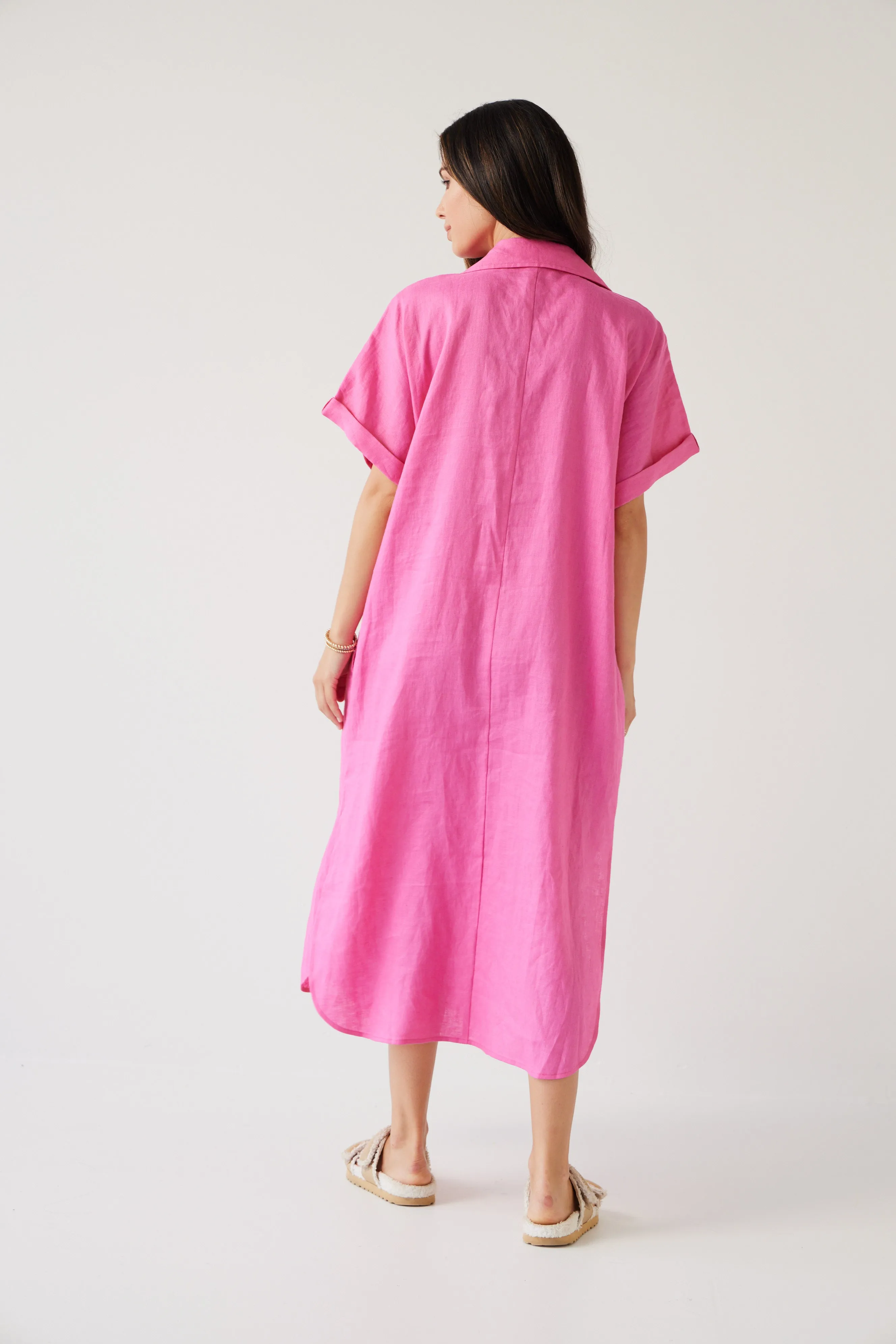 Rally Dress | Hot Pink