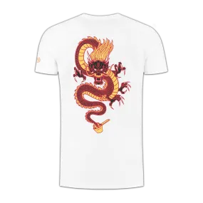 Red Dragon T-shirt 2.0 Wit