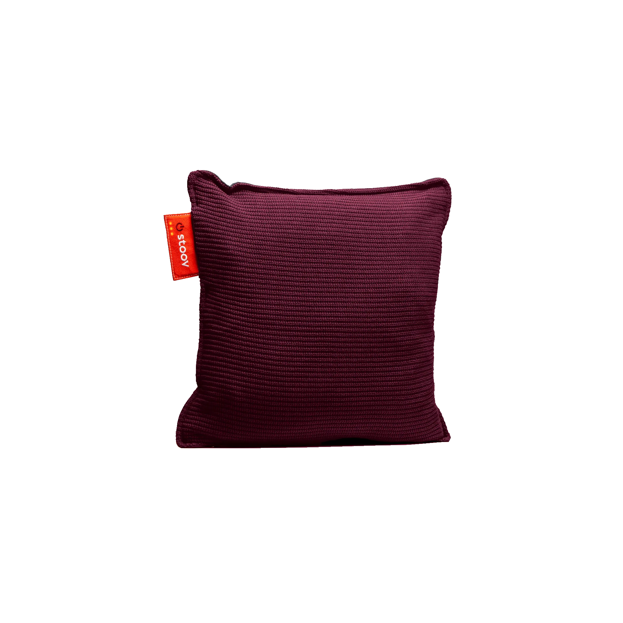 Refurbished Ploov 45x45 | Knitted Wine Red - USB